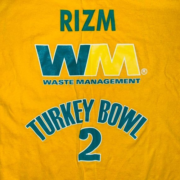 Y2k Wastemanagement Turkeybowl Promo Tee 2XL - Picture 2 of 4